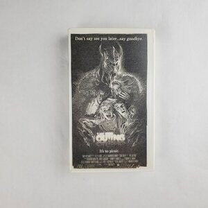 The Outing VHS Tape 80's - The Lump Cult  - Horror Slasher Movie RARE Vtg